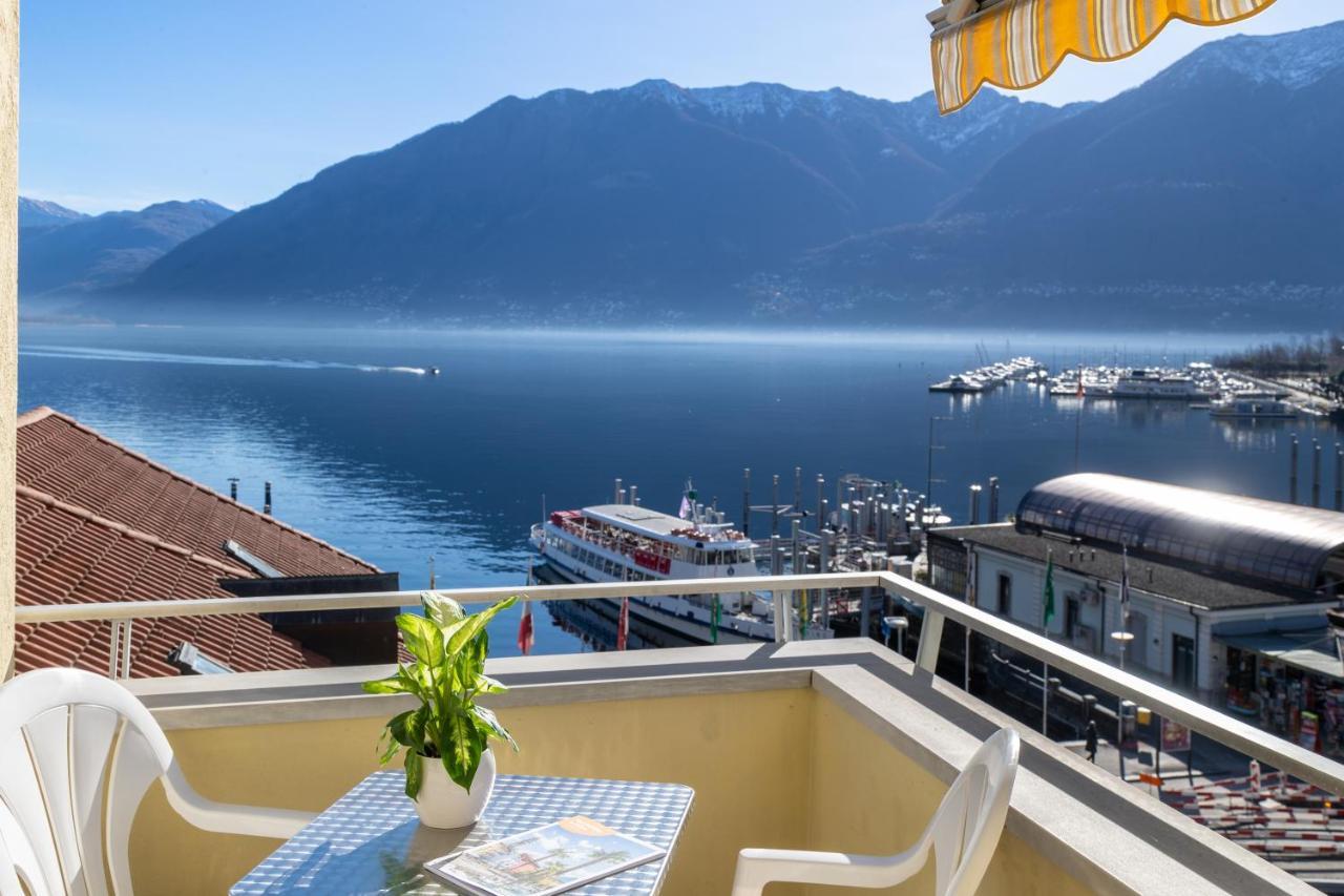 Hotel Rondinella Locarno Exterior foto